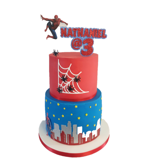 Spiderman cake